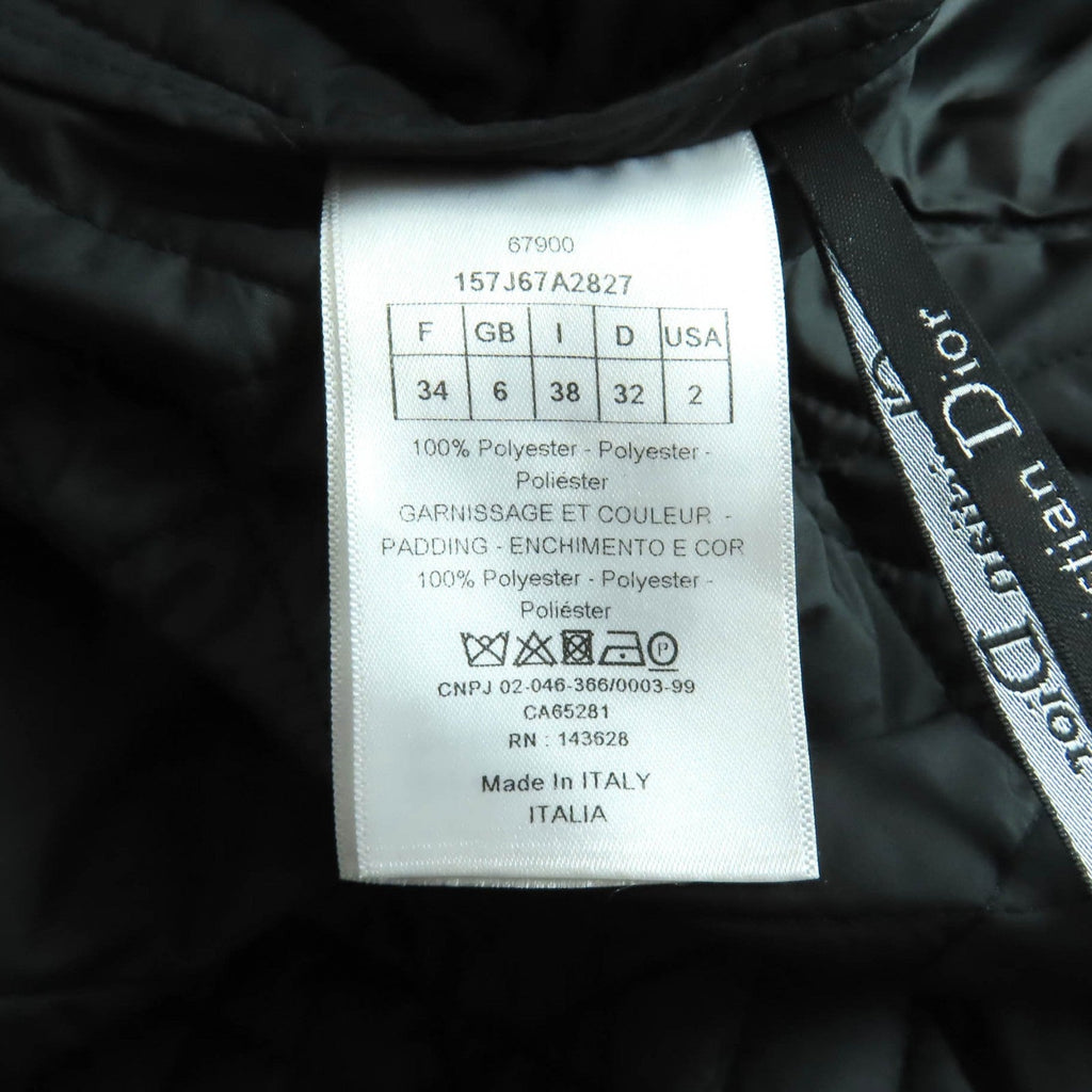 Excellent Christian Dior skirt black polyester Women 38 157J67A2827