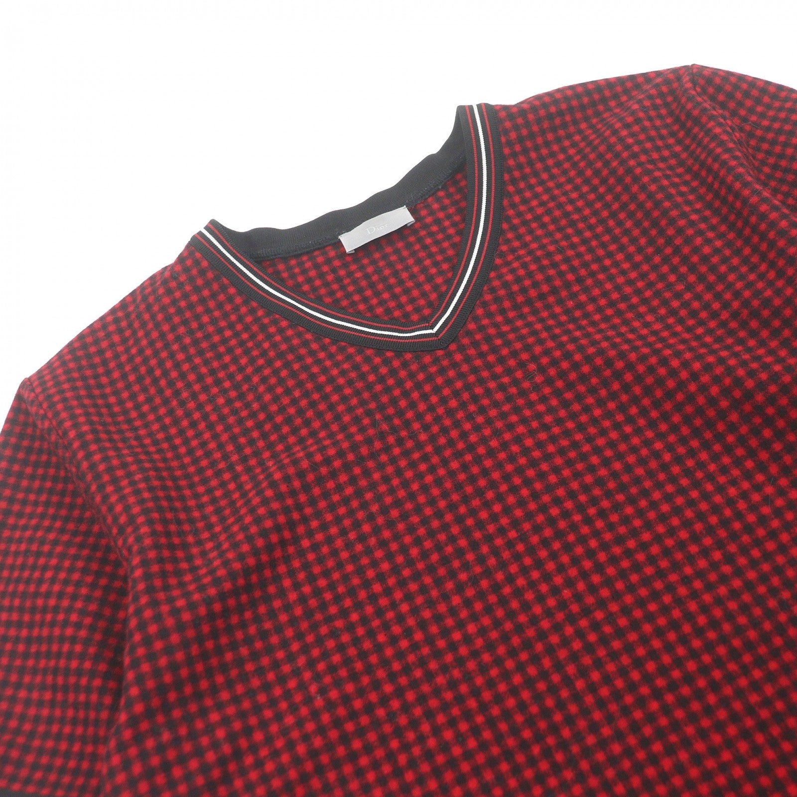 Great Dior HOMME Short sleeve T-shirt Gingham Check S 633C639A3748