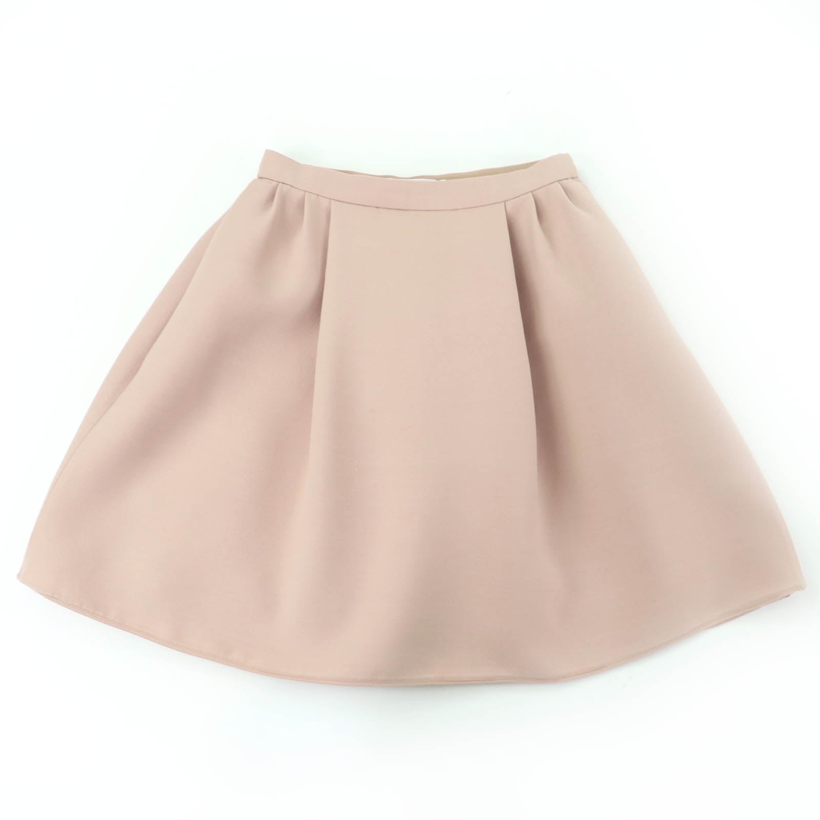 Excellent Christian Dior Mini skirt flare skirt pink wool Women 38 311J09B1166