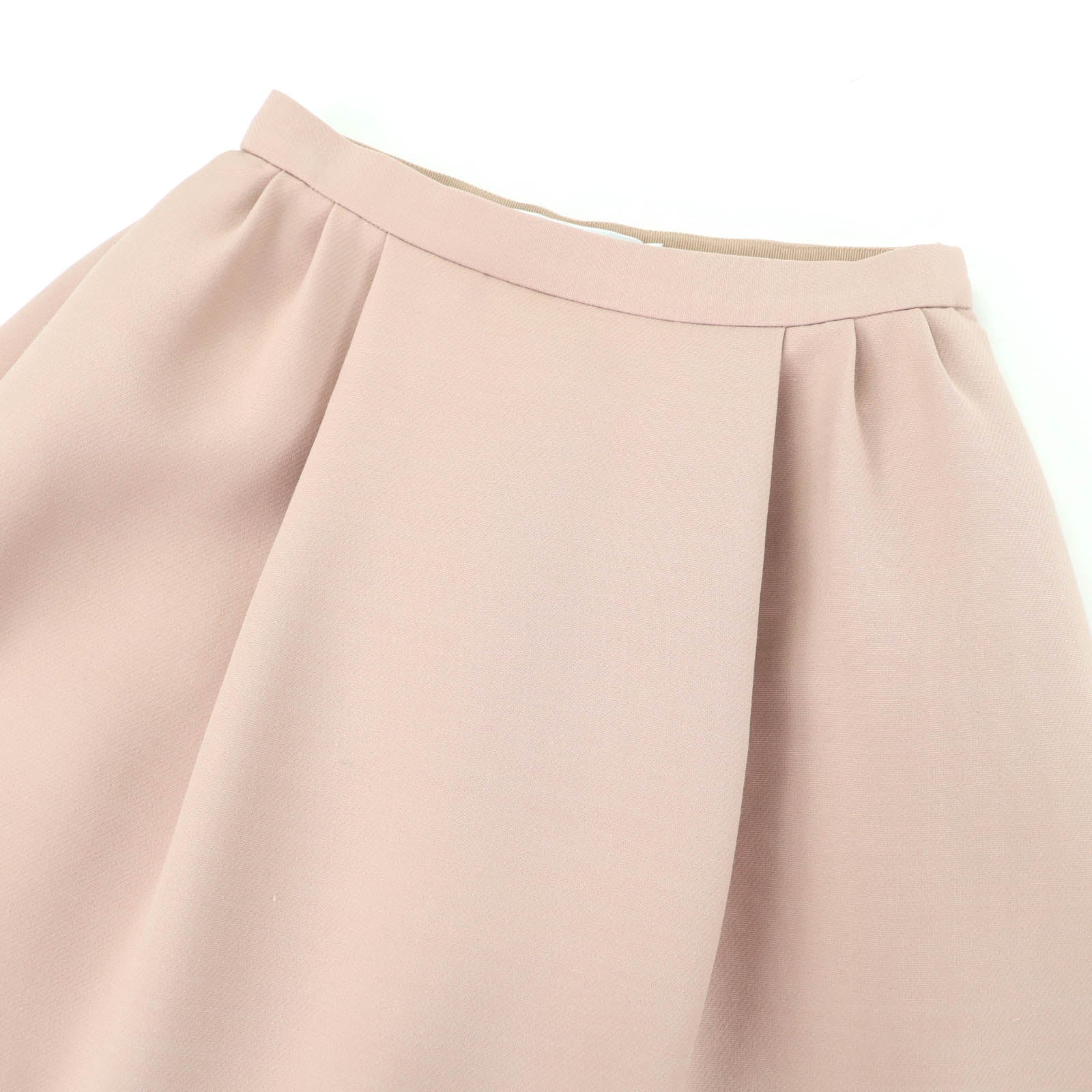 Excellent Christian Dior Mini skirt flare skirt pink wool Women 38 311J09B1166