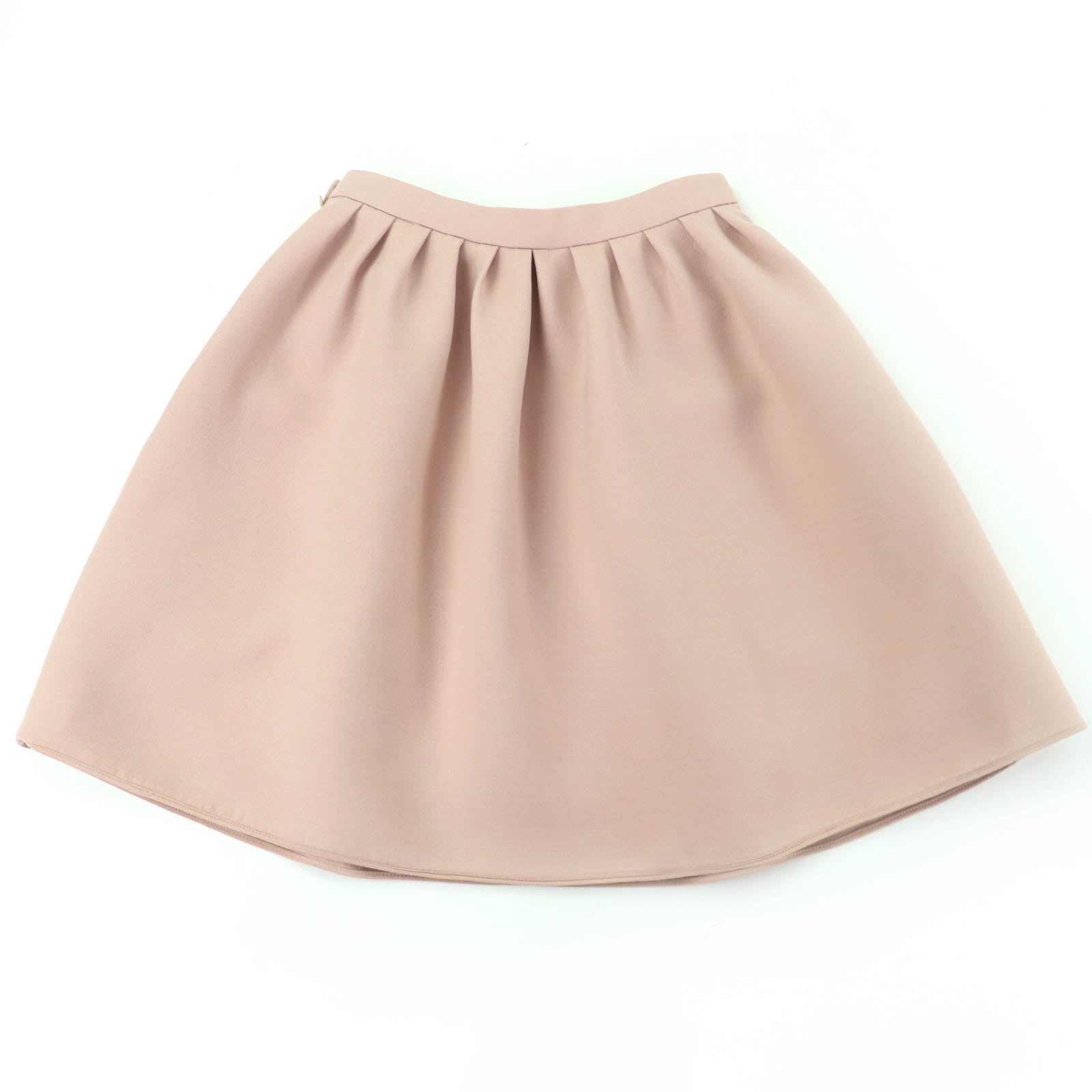 Excellent Christian Dior Mini skirt flare skirt pink wool Women 38 311J09B1166