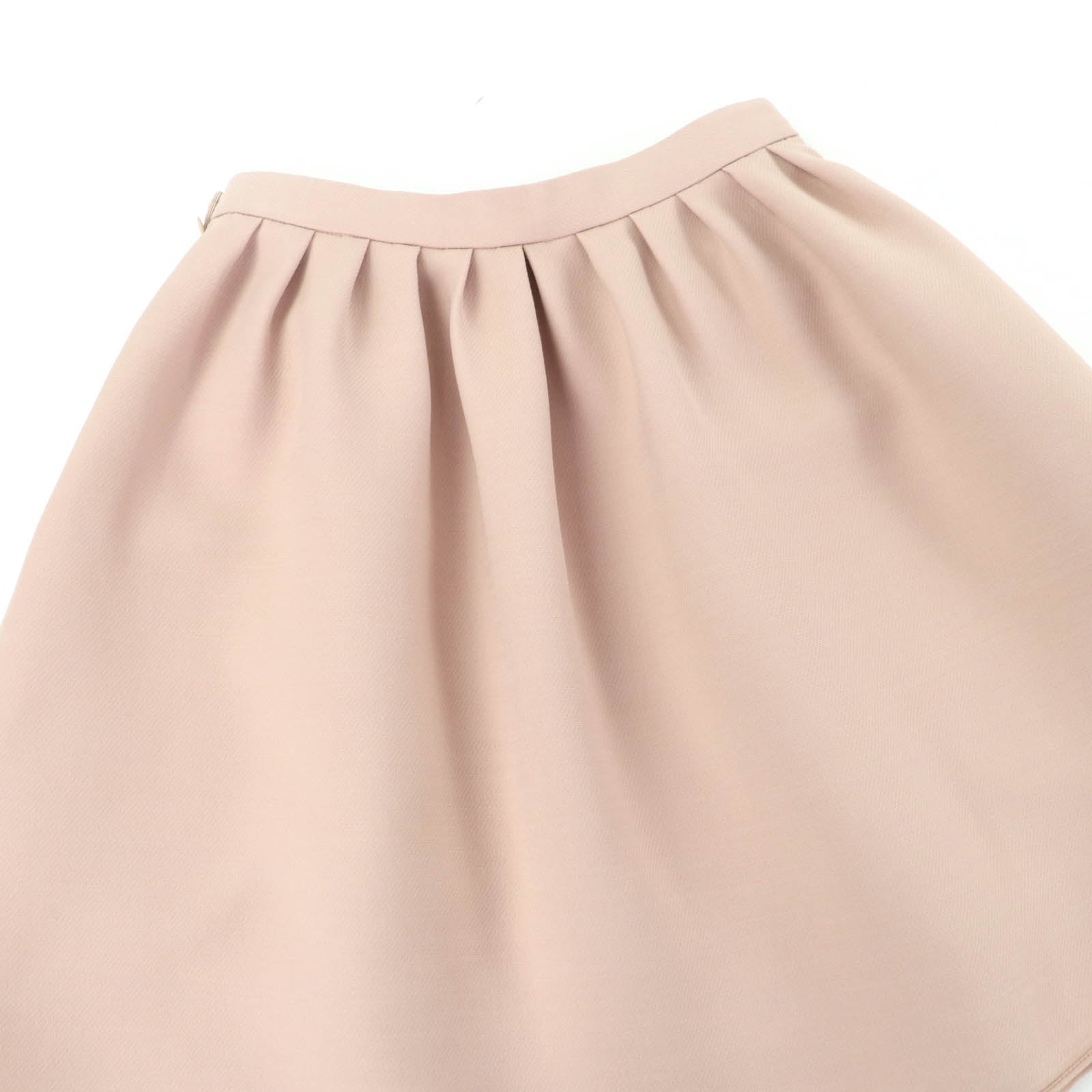 Excellent Christian Dior Mini skirt flare skirt pink wool Women 38 311J09B1166