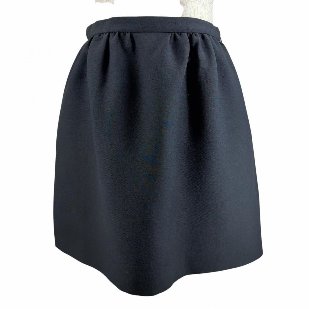 Great Christian Dior Mini skirt black wool Women 40 111J30A1166
