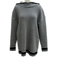 Excellent Christian Dior hoodie black cashmere Women 40 014S92AM035