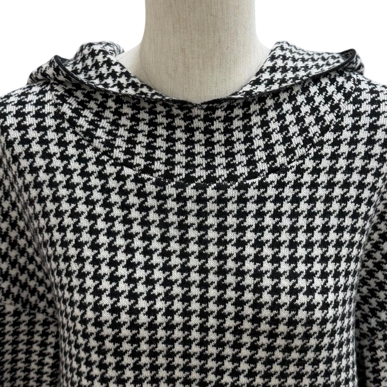 Excellent Christian Dior hoodie black cashmere Women 40 014S92AM035