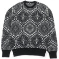 Excellent DIOR sweater Paisley Pattern Crew Neck Mohair Blend Jacquard Knit