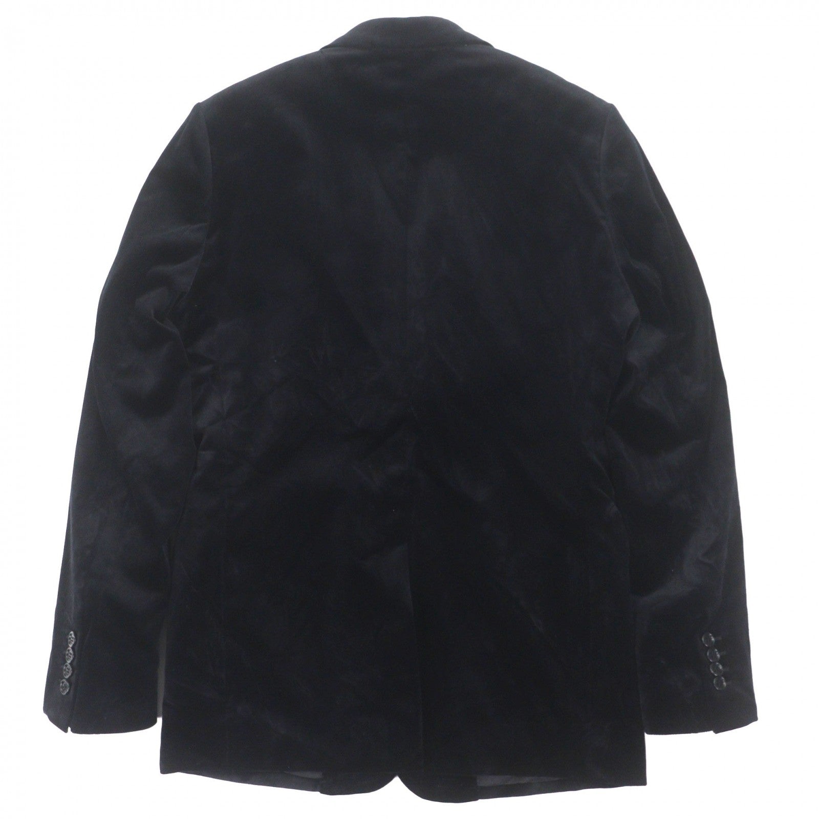 Excellent DIOR tailored jacket black cotton mens 46 923C216A454