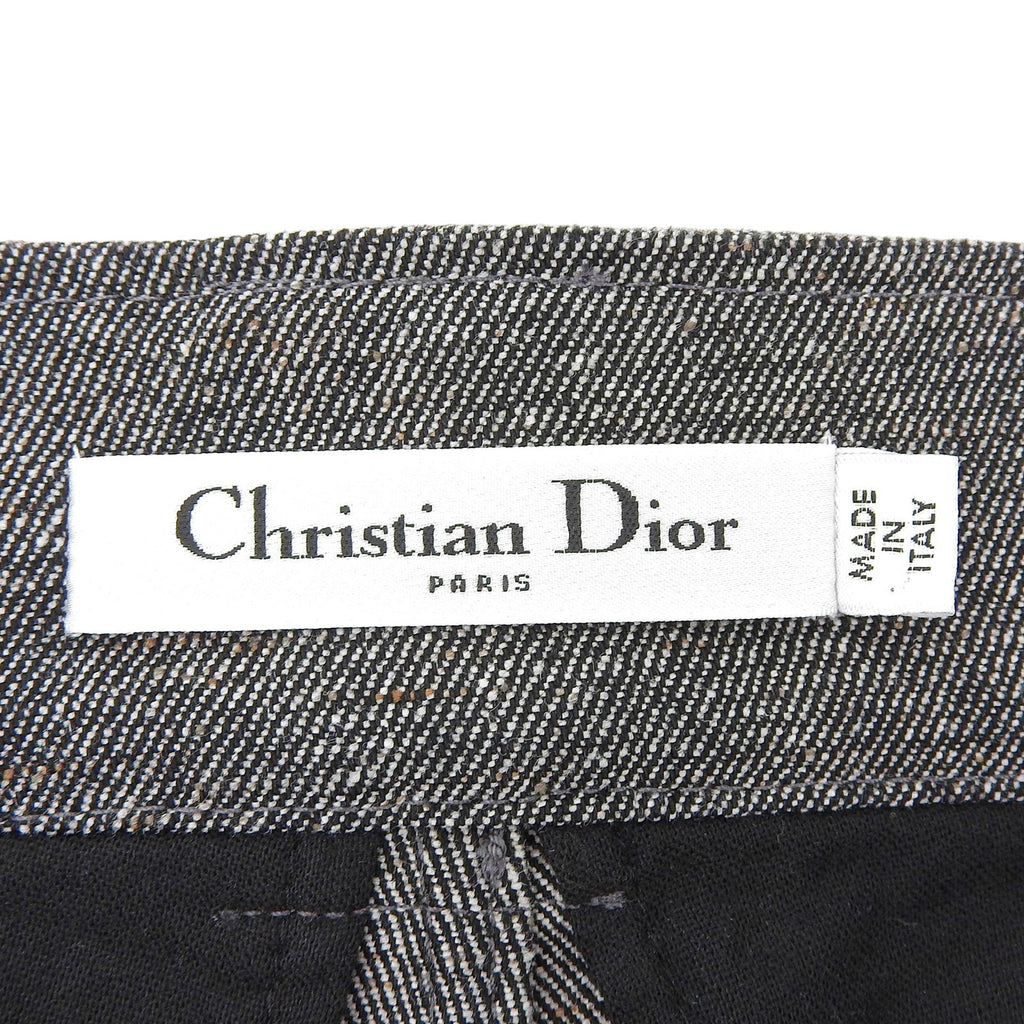 Excellent Christian Dior Shorts With logo button cotton Women 42 247P09A3439