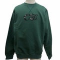 Pristine DIOR sweat Kenny Schaaf CD Logo Embroidery green cotton 193J687A0531