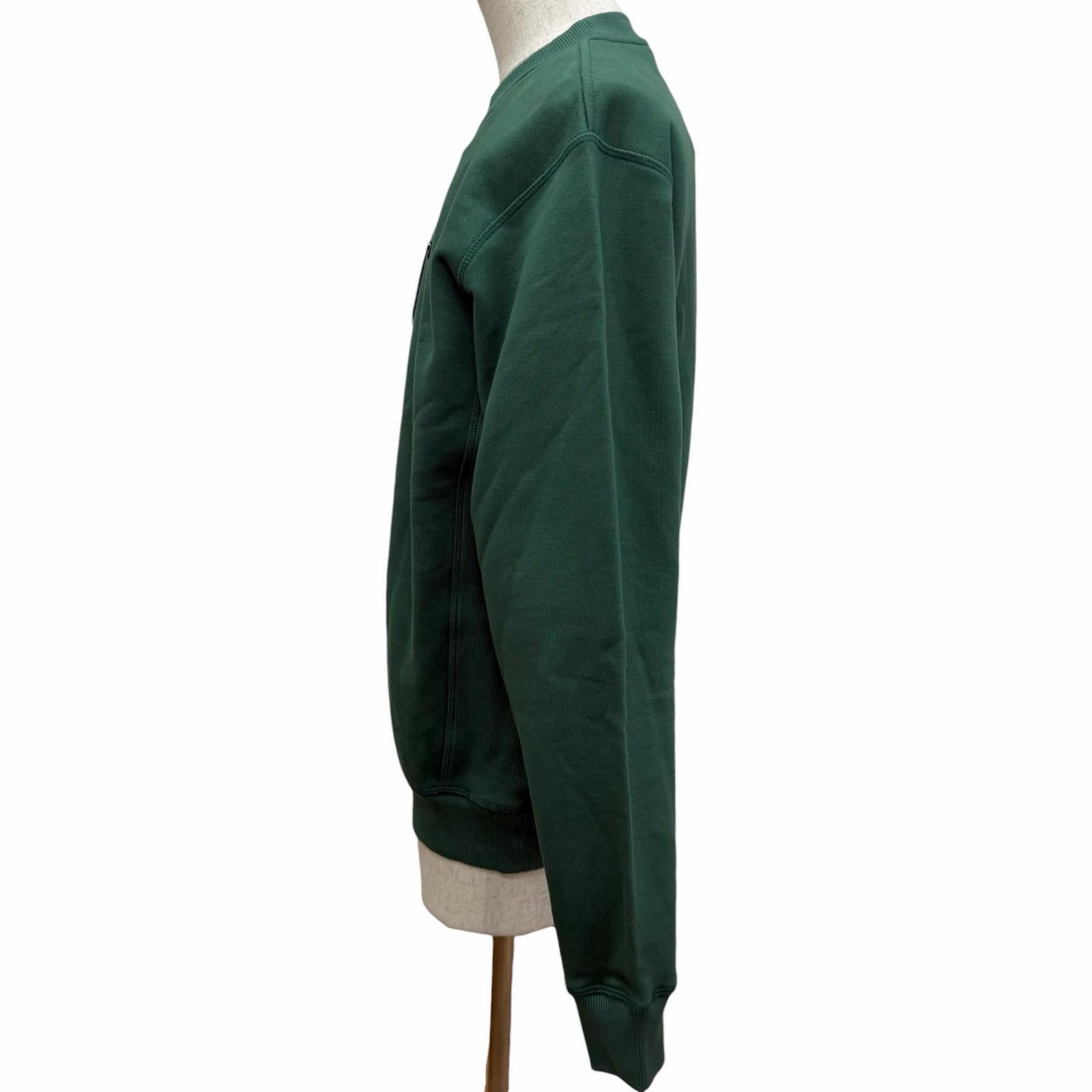 Pristine DIOR sweat Kenny Schaaf CD Logo Embroidery green cotton 193J687A0531
