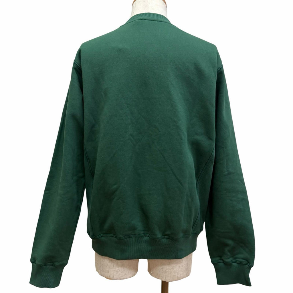 Pristine DIOR sweat Kenny Schaaf CD Logo Embroidery green cotton 193J687A0531