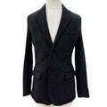 Excellent DIOR tailored jacket black cashmere mens 46 933C224A3225