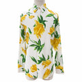 Great DIOR Long sleeve shirt white Rayon mens 39 013C502A5142