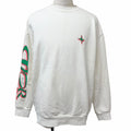 Great DIOR sweat Lewis Hamilton logo embroidery Ivory cotton mens 513J670A0531