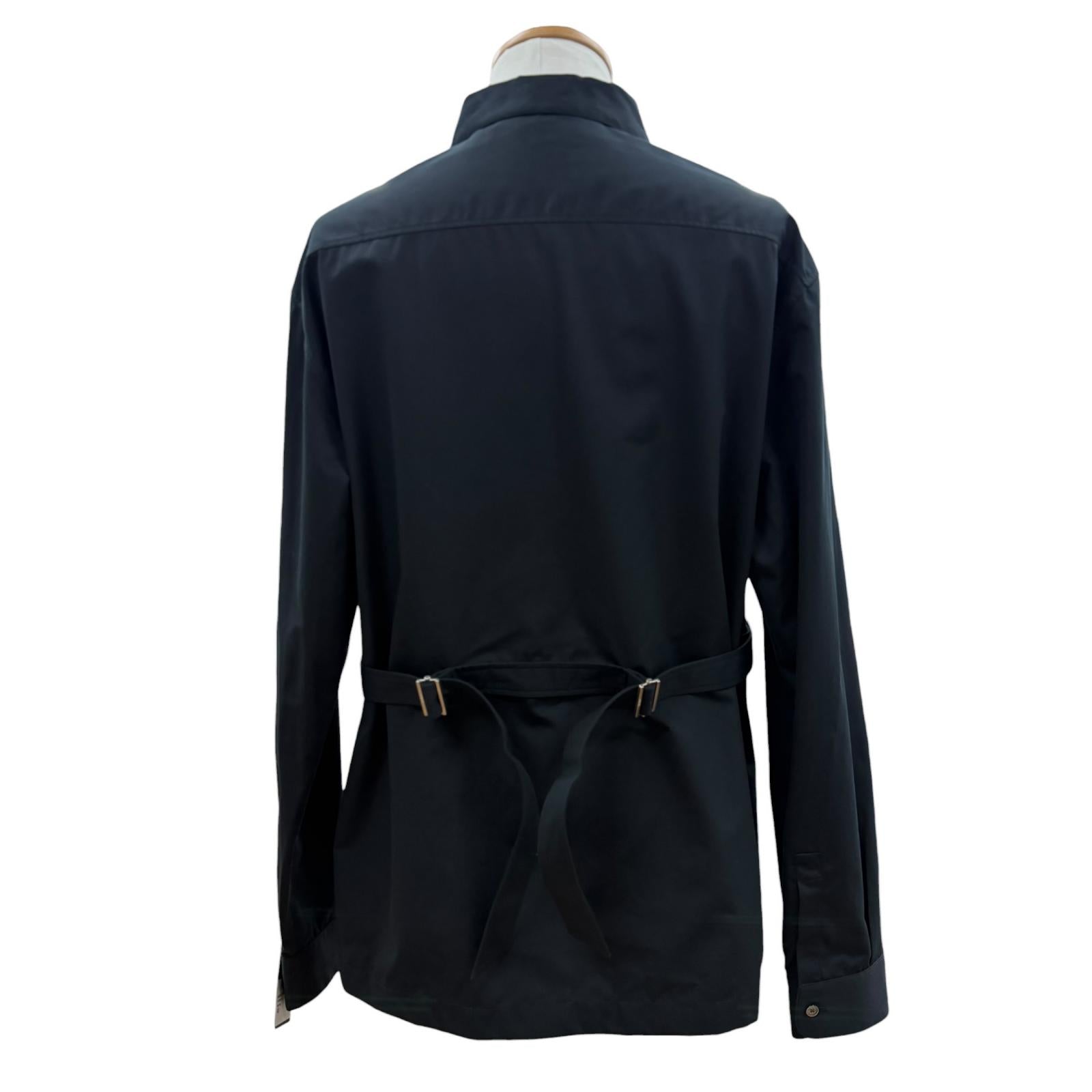 Pristine DIOR Long sleeve shirt Couture embroidered shirt black 40 493C507A6228