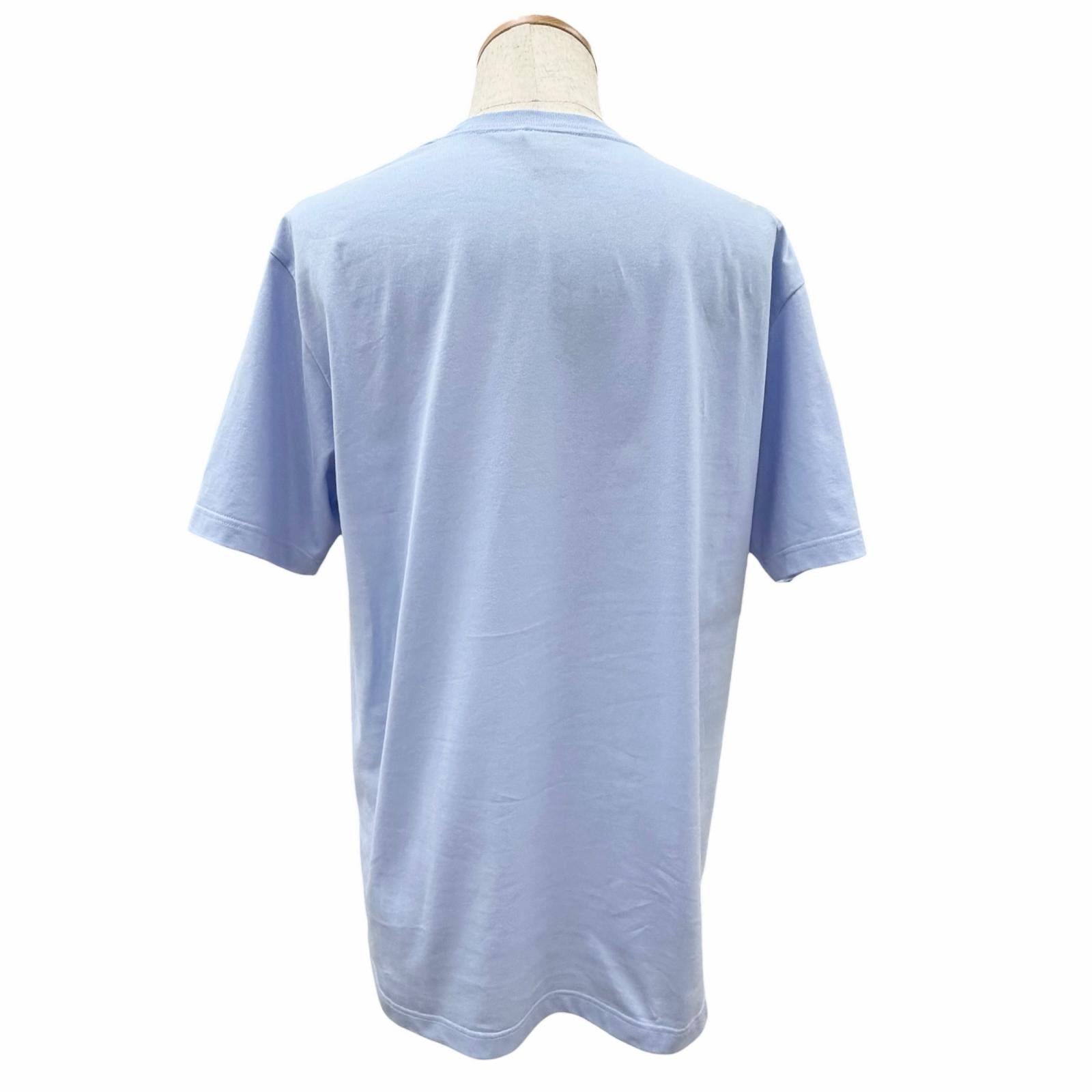 Excellent DIOR Short sleeve T-shirt Relaxed fit, logo embroi dered M 683J606A3282