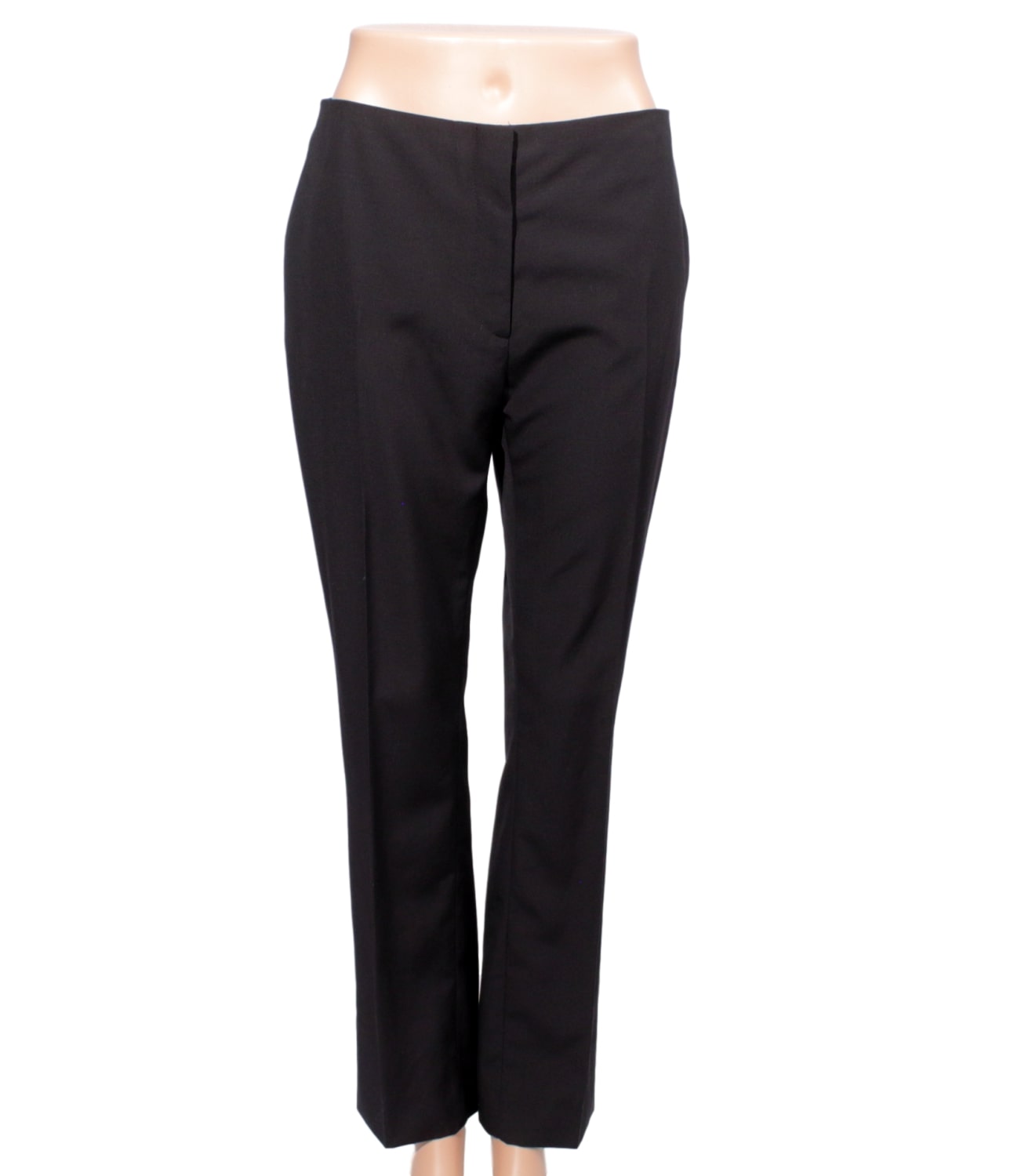 CHRISTIAN DIOR Virgin Wool Straight-Leg Pants