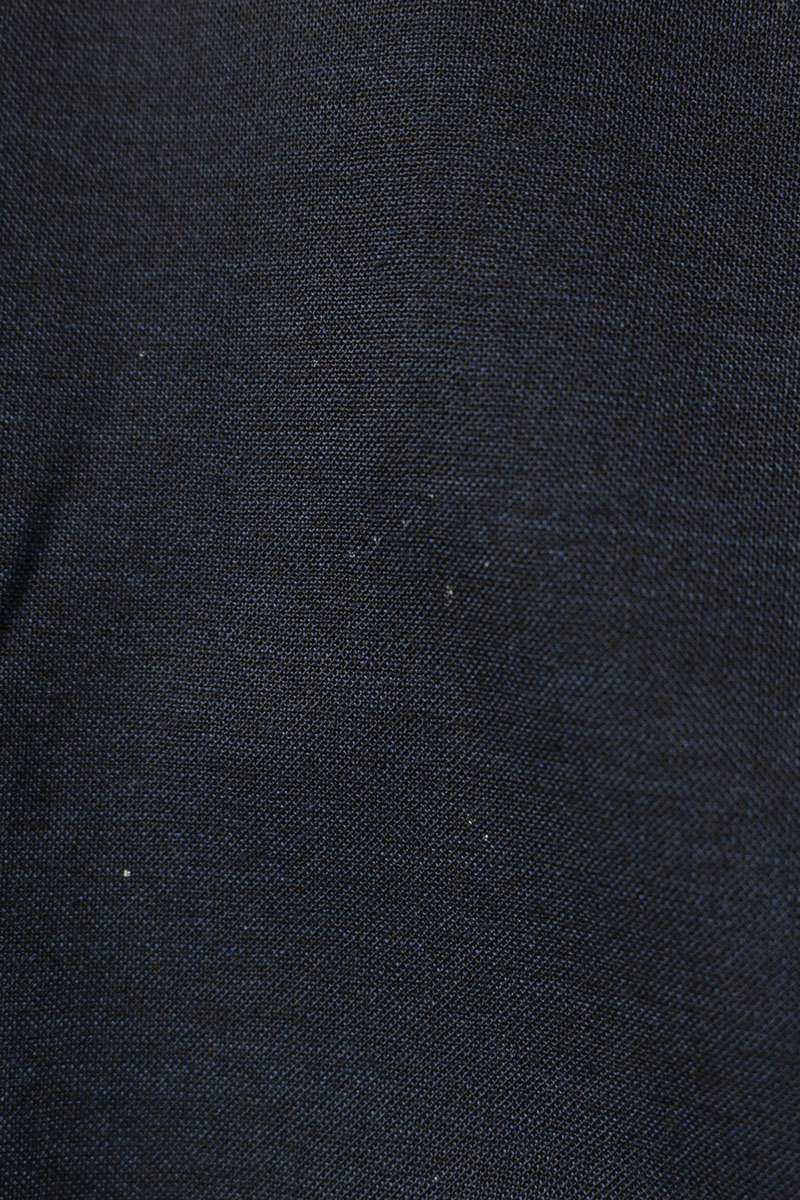 DIOR 113C112A5293 Hem Zip Wool Pants Navy Size 34