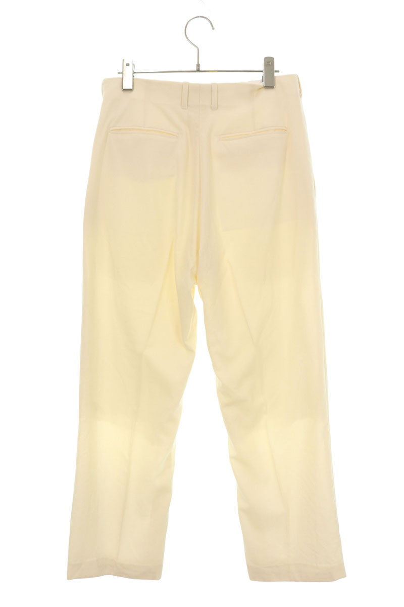 DIOR 19SS Wool Slacks White Size 34