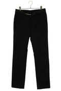Dior HOMME Belted Wool Cashmere Pants Black Size 32
