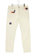 DIOR White Denim Pants Size 33