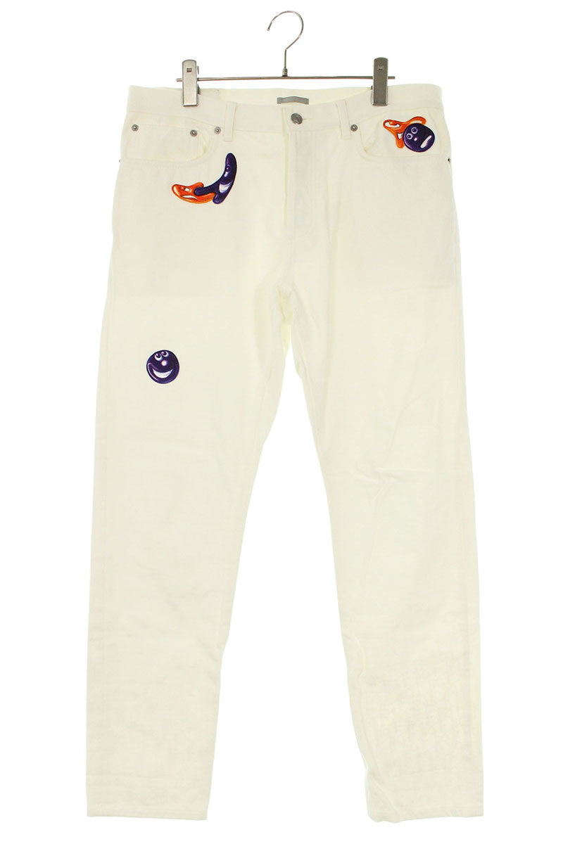 DIOR White Denim Pants Size 33