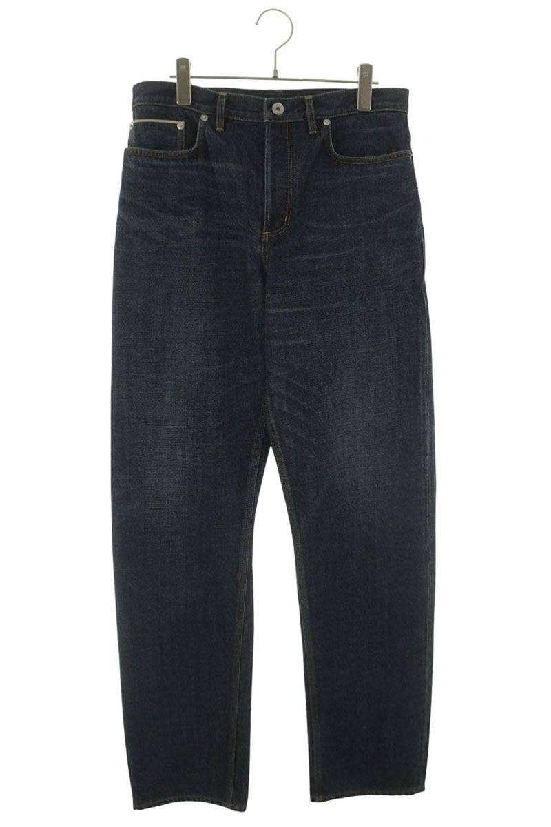 DIOR 26SS Stitched Paneled Washed Indigo Denim Size 30