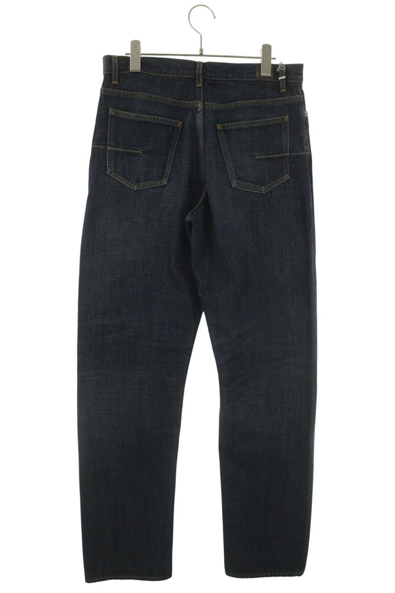 DIOR 26SS Stitched Paneled Washed Indigo Denim Size 30