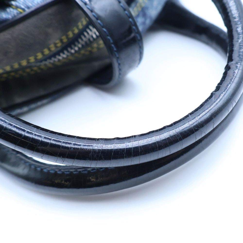 Dior Double Saddle Bag Navy Denim Canvas
