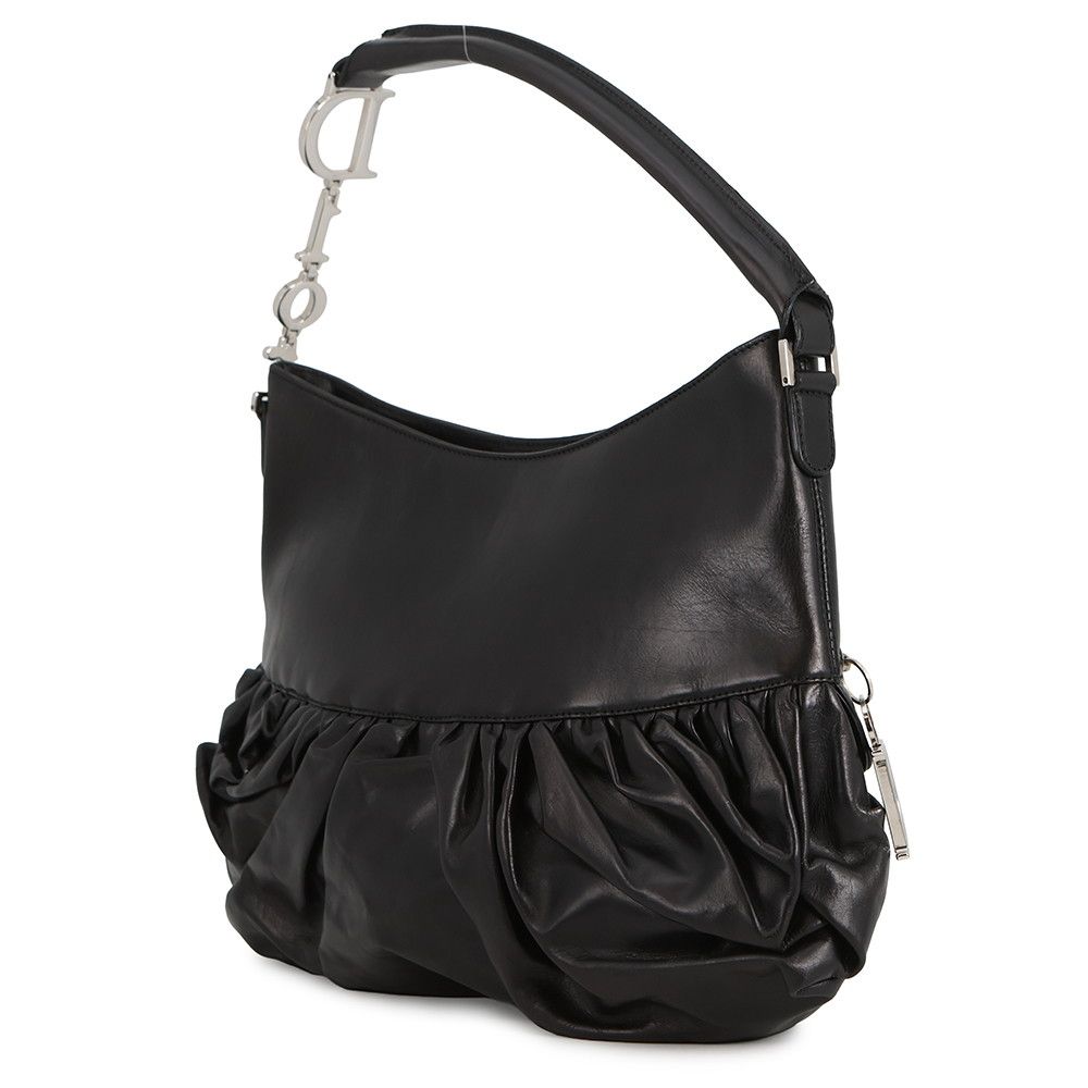 Dior Handbag Leather Black