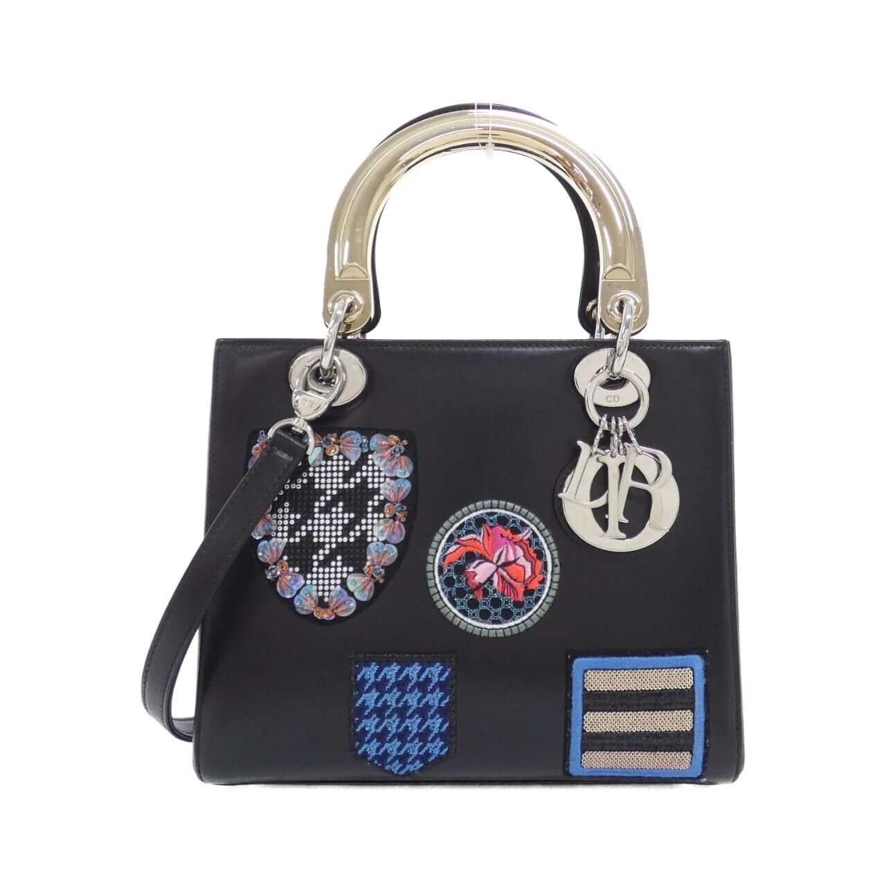 Dior Lady Bag Handbag Black