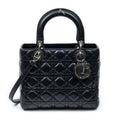 Dior Lady Dior Zip Black Canada Lambskin Leather Handbag