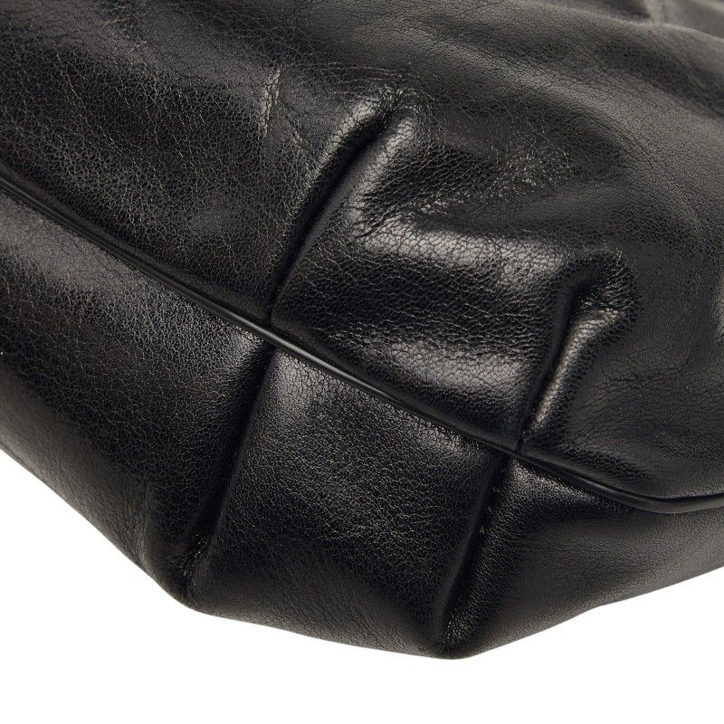 Dior Crossbody Shoulder Bag Black Leather