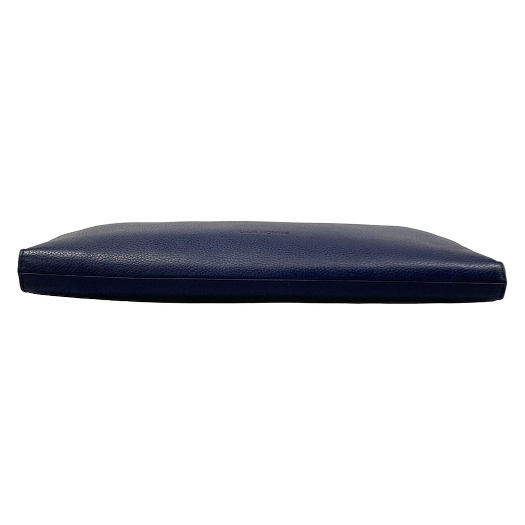 Dior Homme Blue Leather Handbag