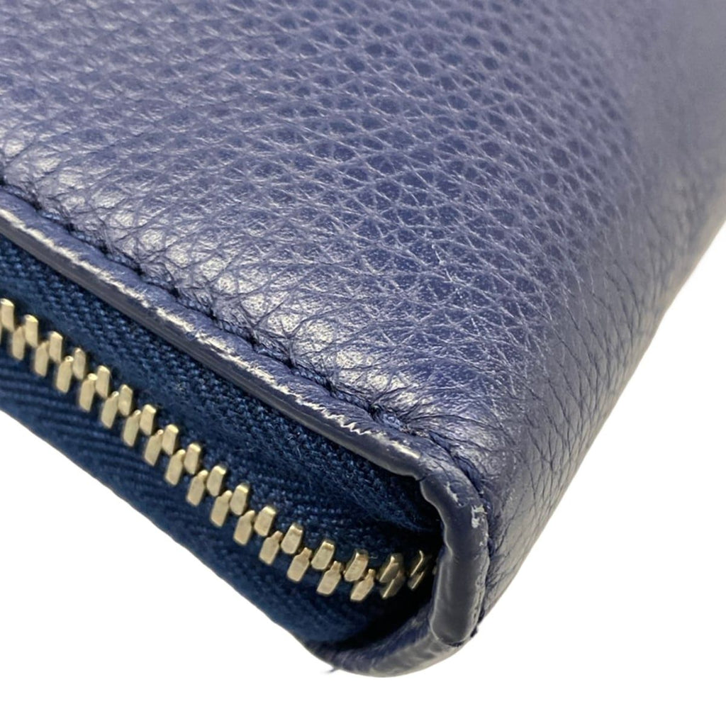Dior Homme Blue Leather Handbag