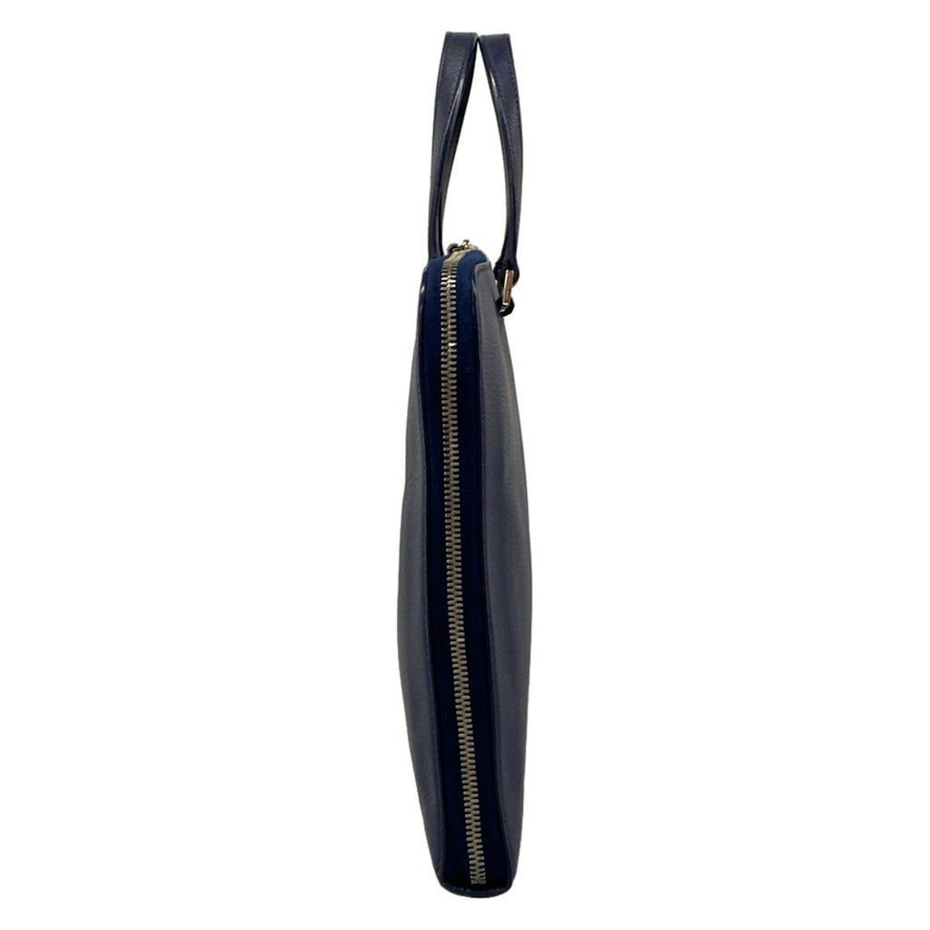 Dior Homme Blue Leather Handbag