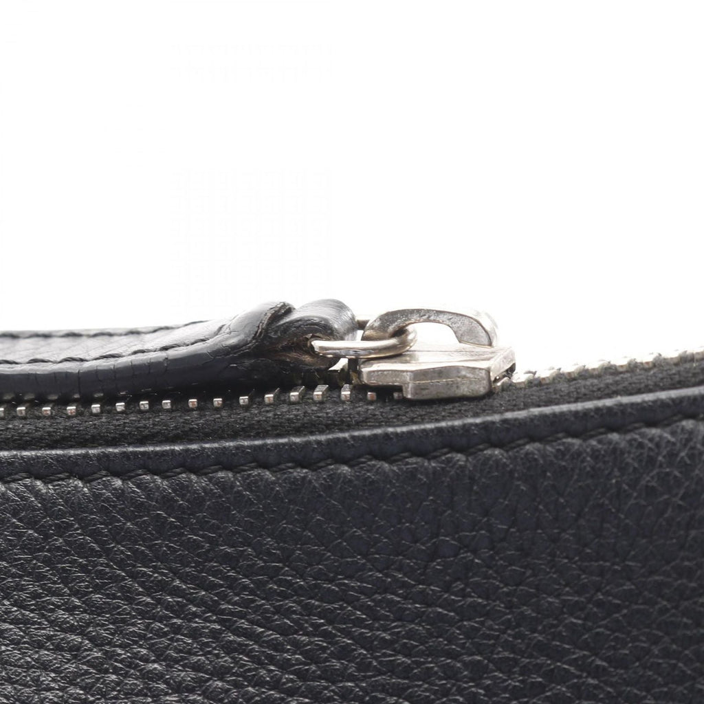 Dior Dio Shoulder Bag Tosnine Tobta Black Canvas Leather SleLadyUse