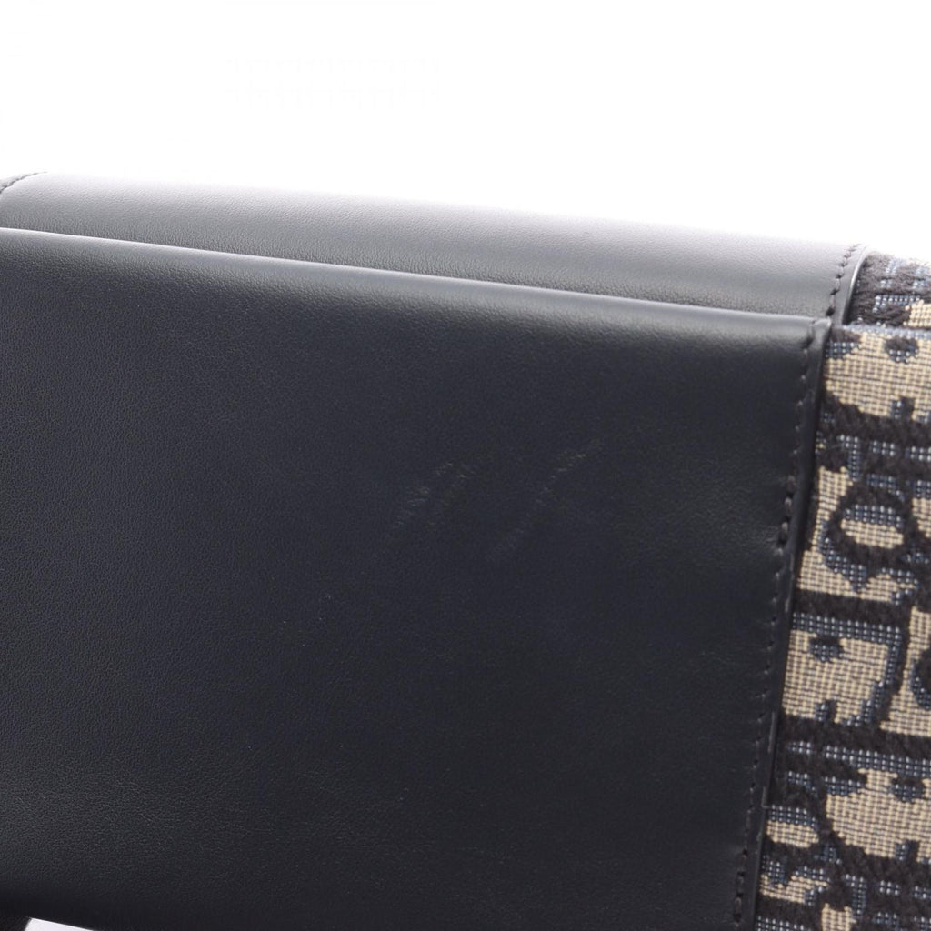 Dior Dio Handbag Signature Baketoba Navy Canvas