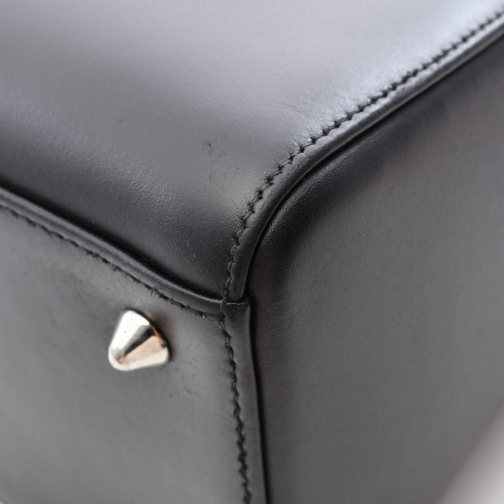 Dior Handbag Lady Dior 2-Way Black Multi Leather Tote