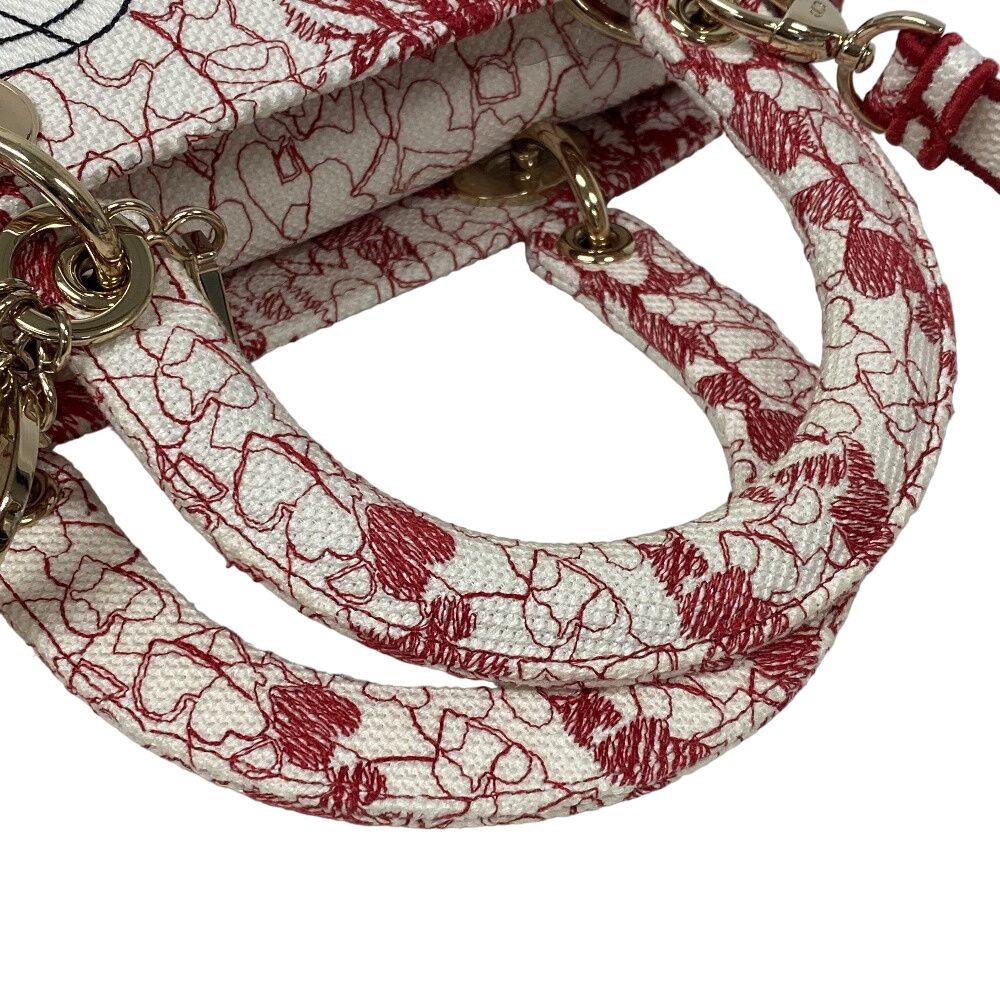 Dior Light 2-Way Handbag Canvas
