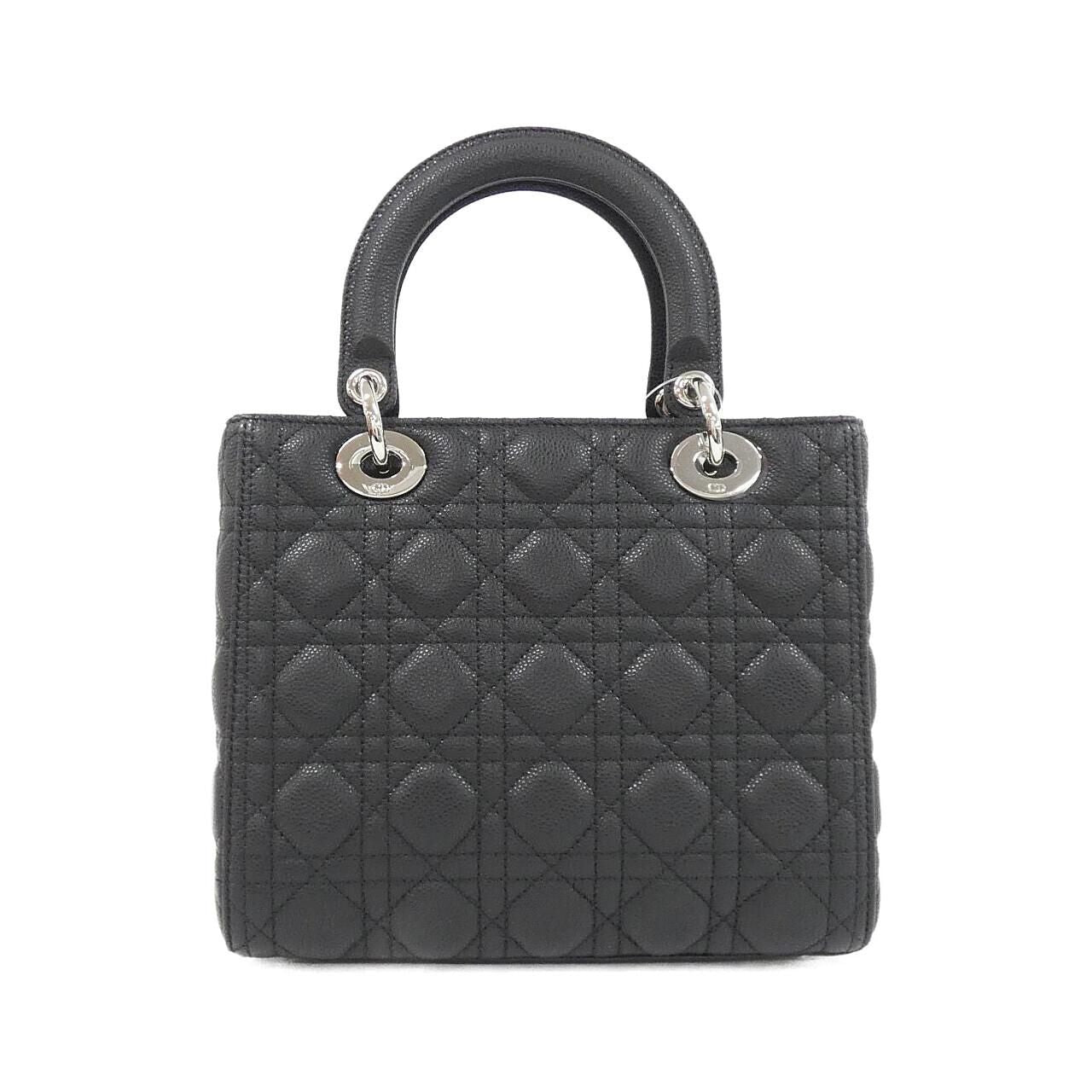 Dior Lady Bag Handbag Black