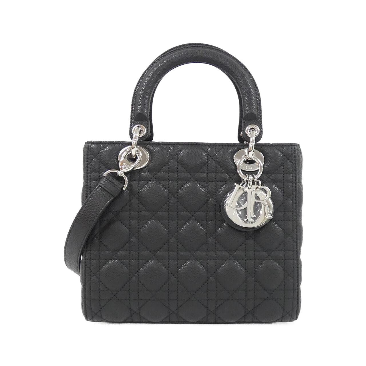 Dior Lady Bag Handbag Black