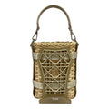 Dior Handbag Sahara Ivory Beige Basket Bag Leather