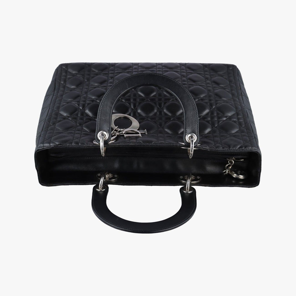 Dior Lady Black Lambskin Handbag