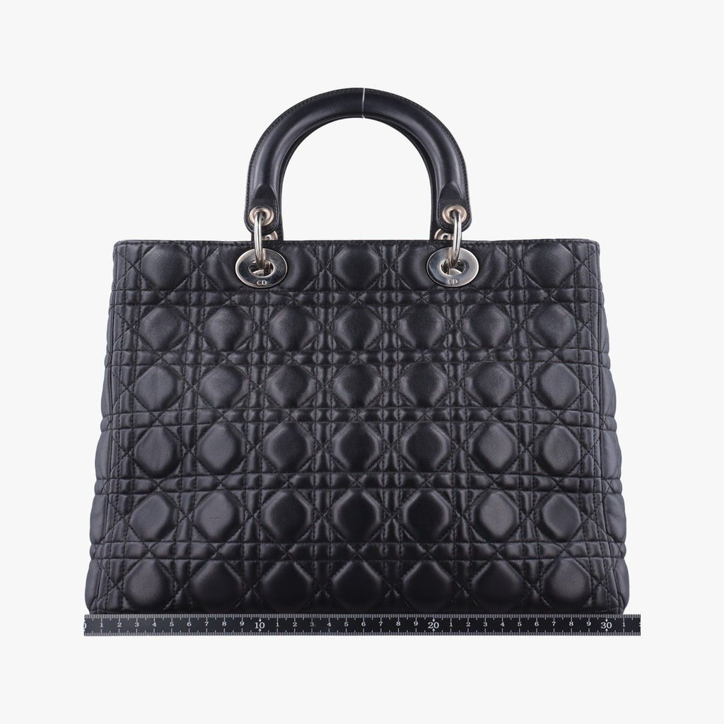 Dior Lady Black Lambskin Handbag
