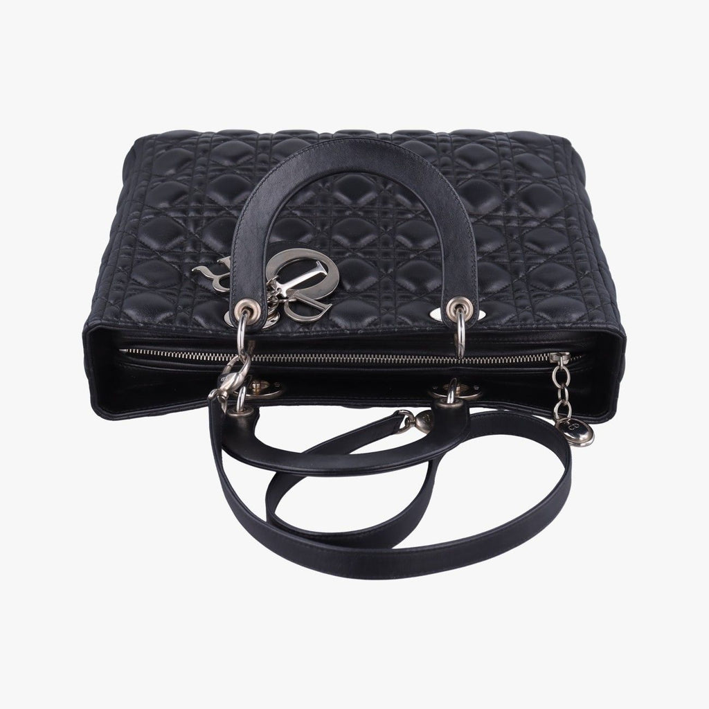 Dior Lady Black Lambskin Handbag