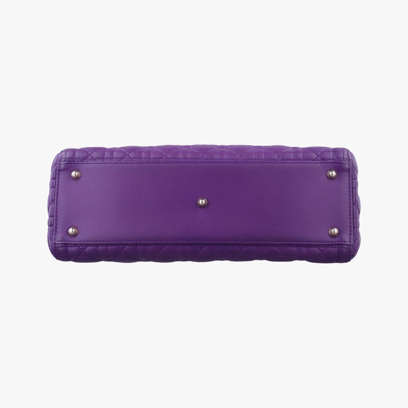 Dior Lady Purple Lambskin Handbag