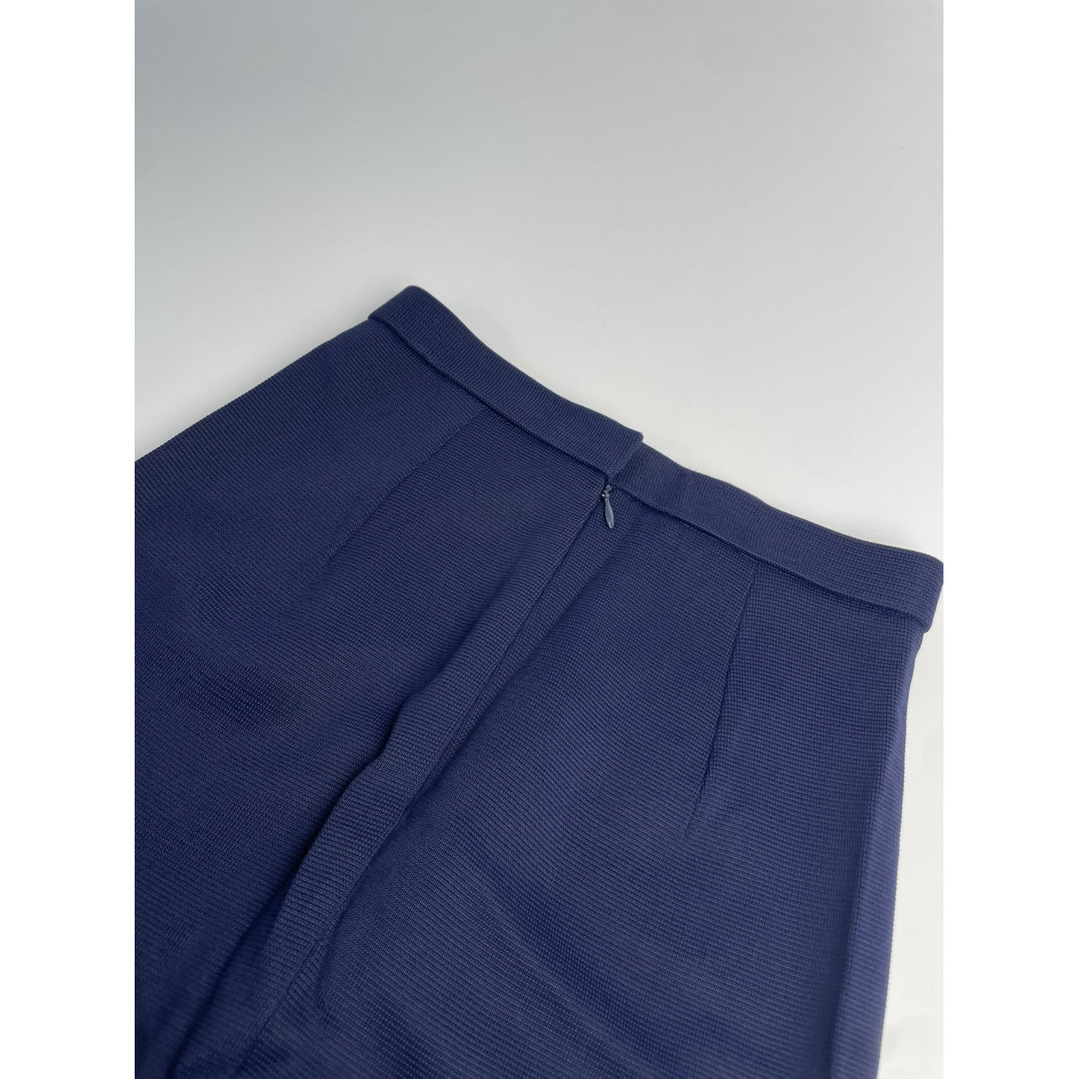 Dior Navy Viscose Skirt