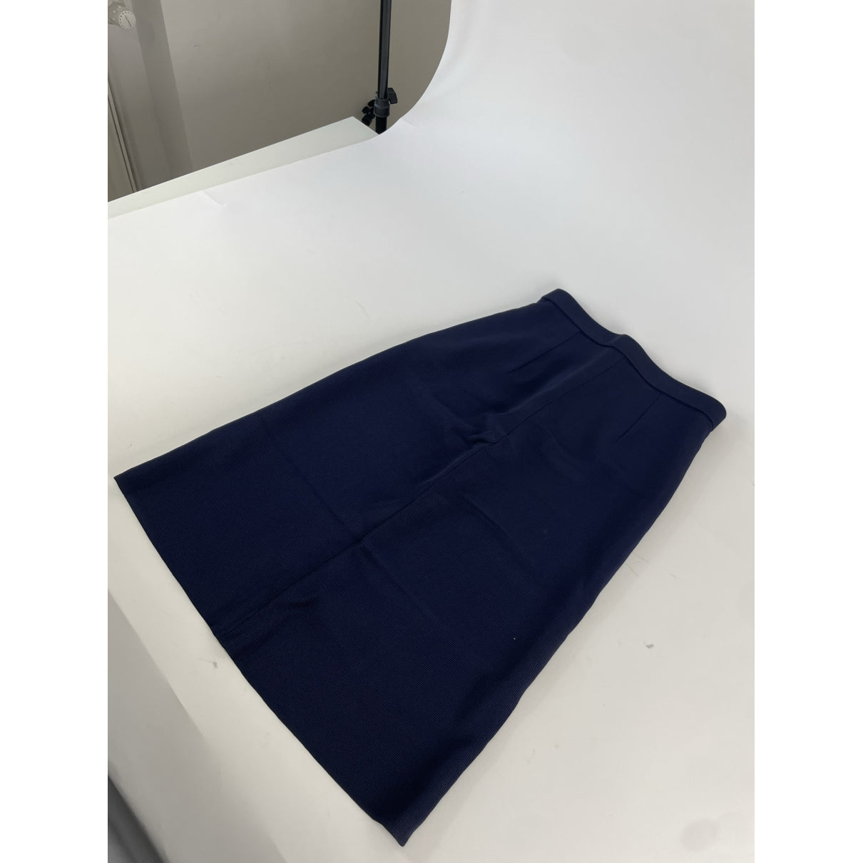 Dior Navy Viscose Skirt