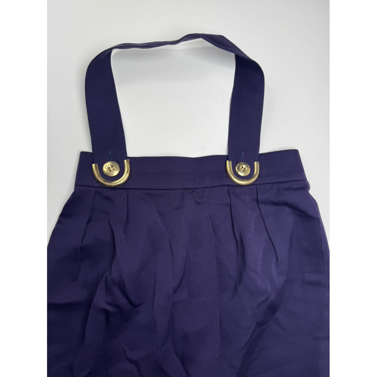 Dior Purple Wool Skirt